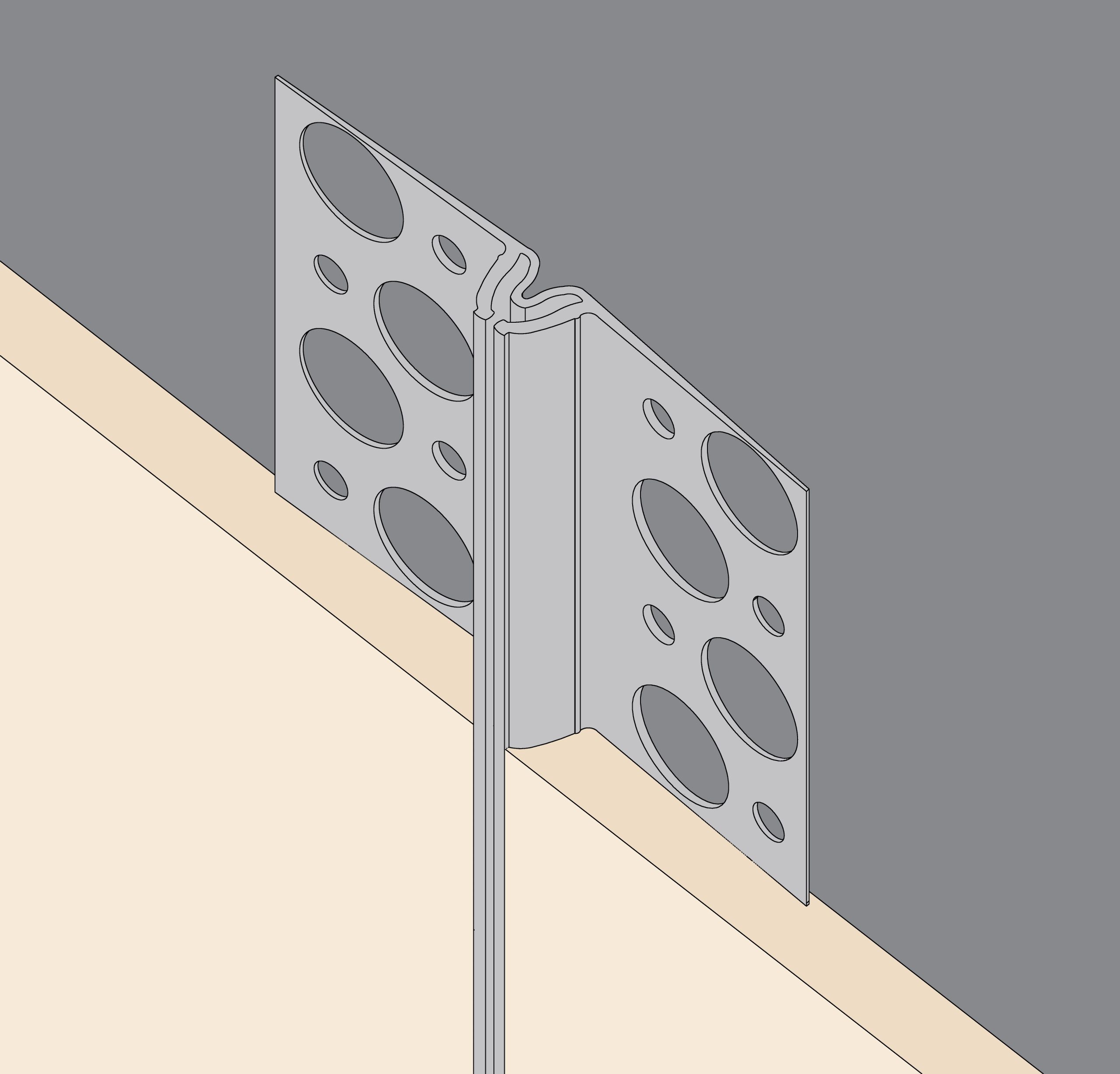 Grey Plastic Beads for Exterior Render - Image 5