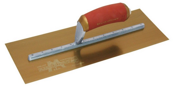 14" Marshalltown Permashape Trowel Gold