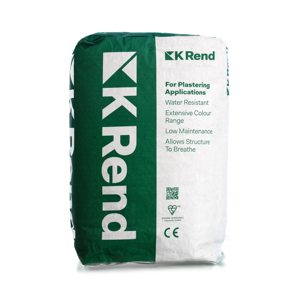 K-Rend Silicone K1 Scraped Topcoat Render | 25Kg Bags